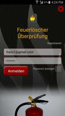 App zur online Auftragserfassung für Checkliste